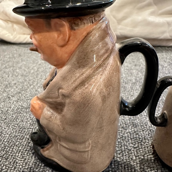 Winston Churchill Toby Jug Set of 2 - Picture 5 of 14